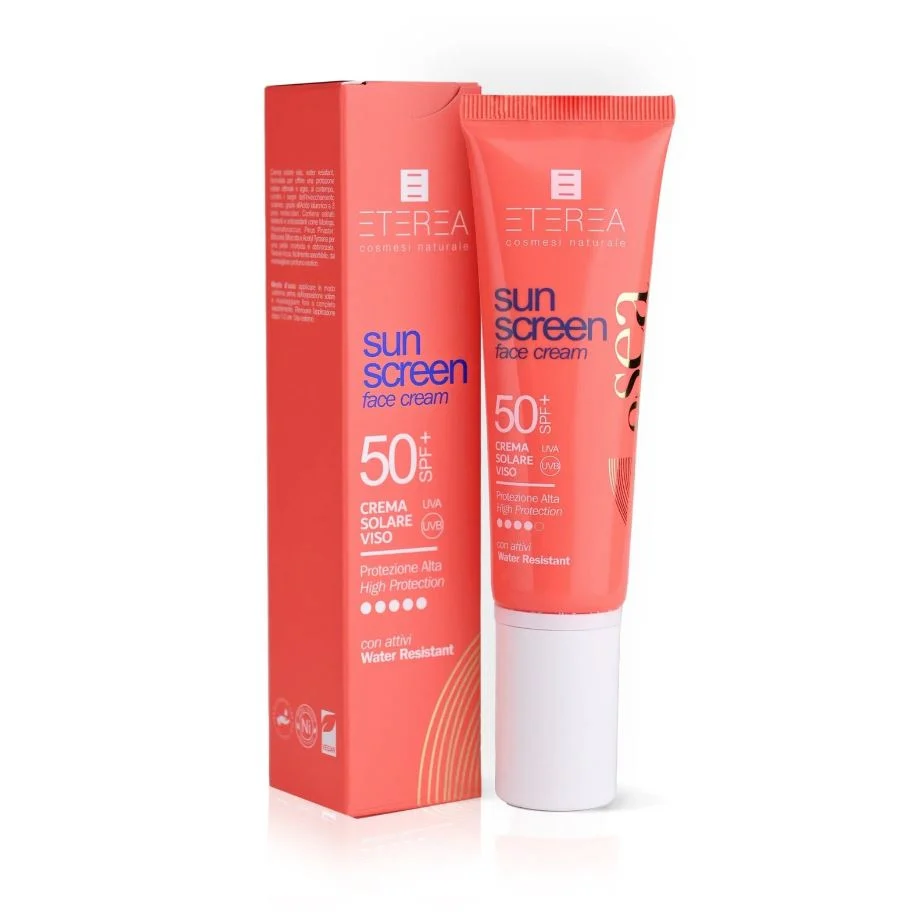 Crema facial protectora solar Sea & Sun SPF50+ - Protector solar facial de alta protección.