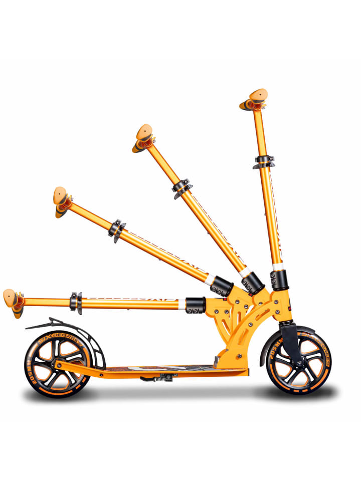 authentic Six Degrees Aluminium Scooter 205 mm - Farbe: Orange günstig kaufen onesize