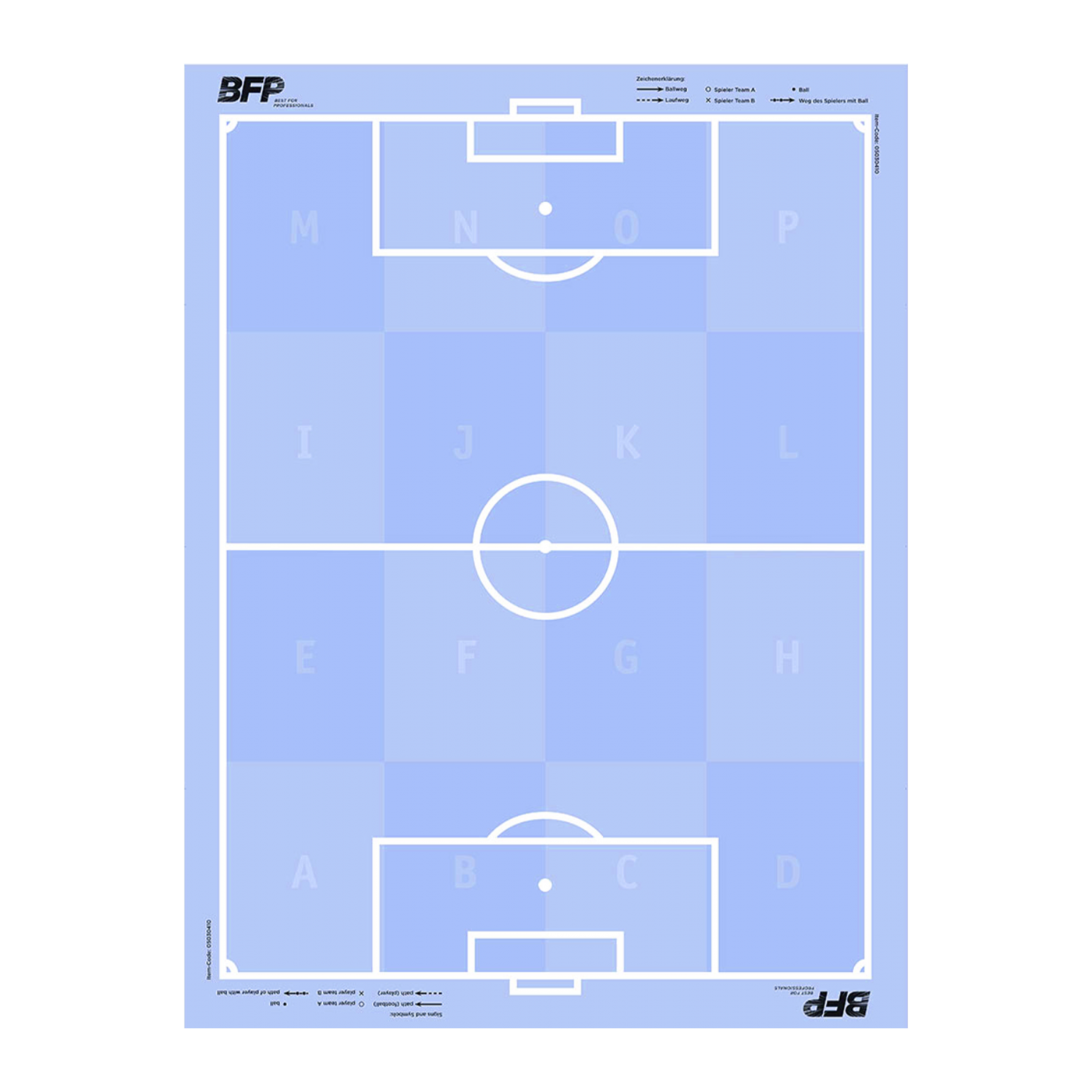 BFP Chefplaner Taktikfolie selbsthaftend 60 x 80cm | 25 Folien