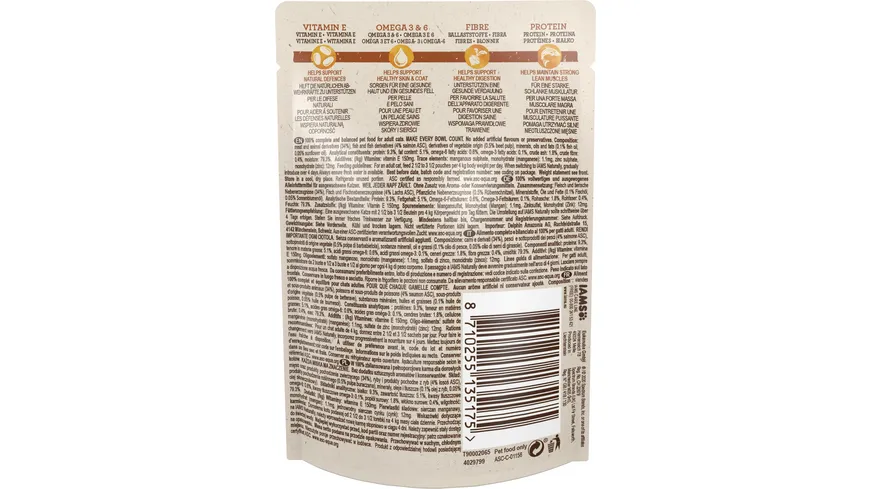 IAMS Naturally Katze Adult Lachs 85 g