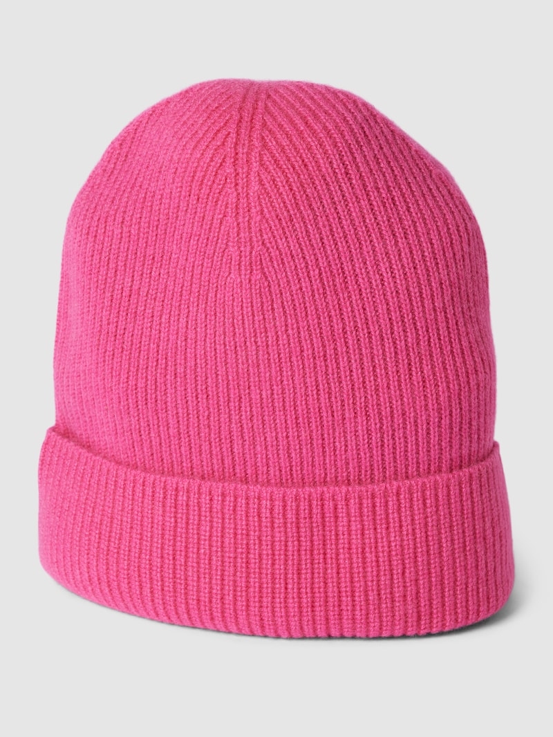 Mütze aus Kaschmir in pink