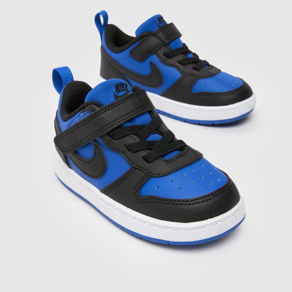 Nike Court Borough Low Recraft Fiú Gyerek Utcai Cipő Fekete/Kék