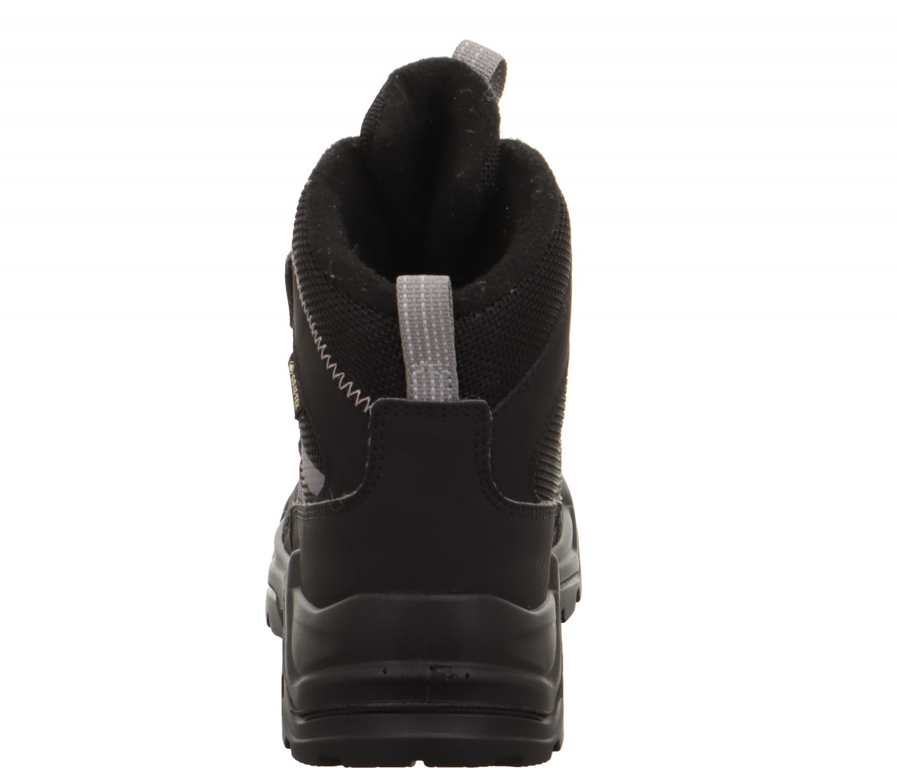 SNOW MAX - Schwarz/Hellgrau Boots mit Klettverschluss