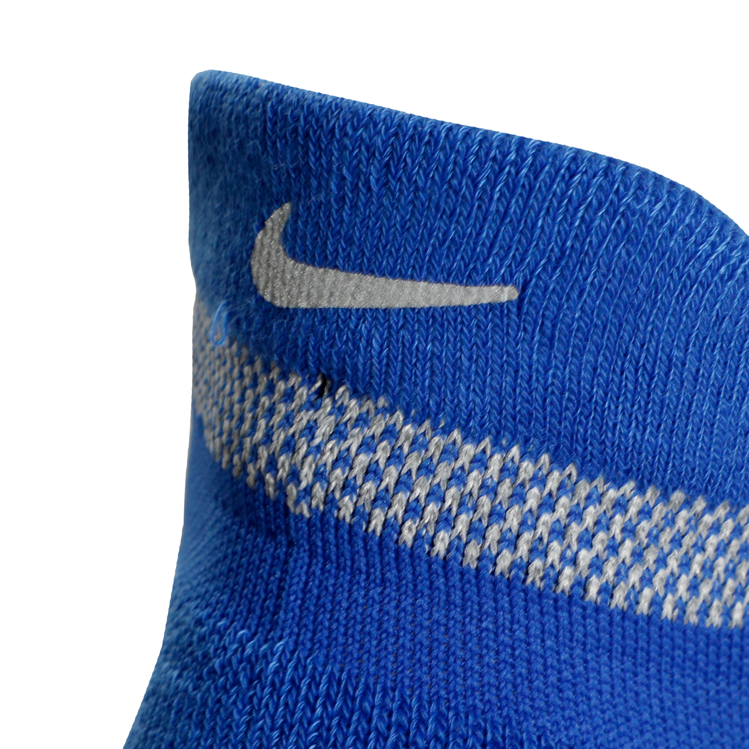 Spark Cushioned No-Show Running Laufsocken - Blau, Grau