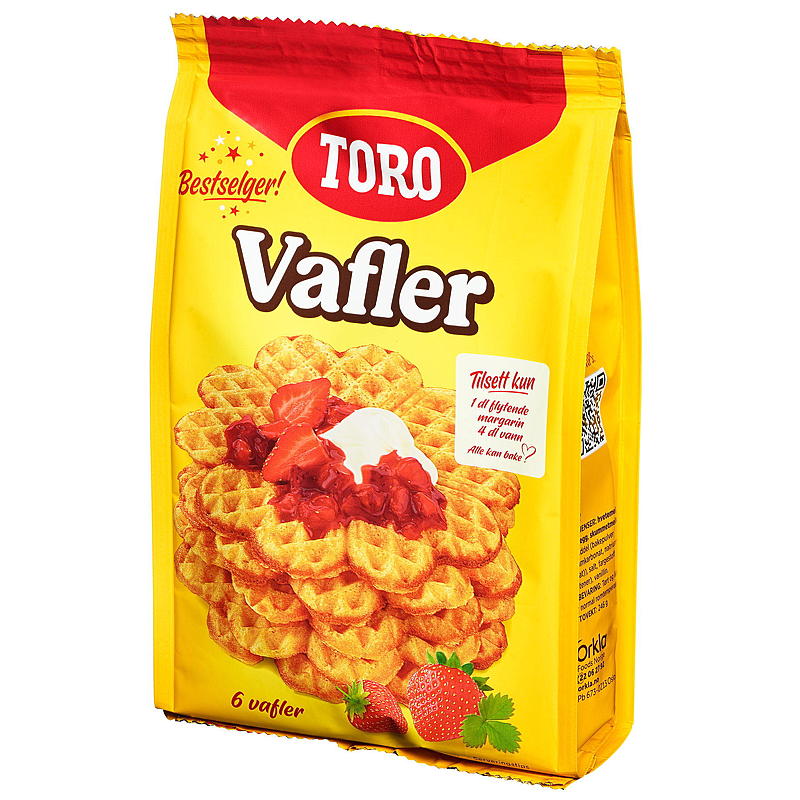 Toro Vaffelmix 248 g Toro