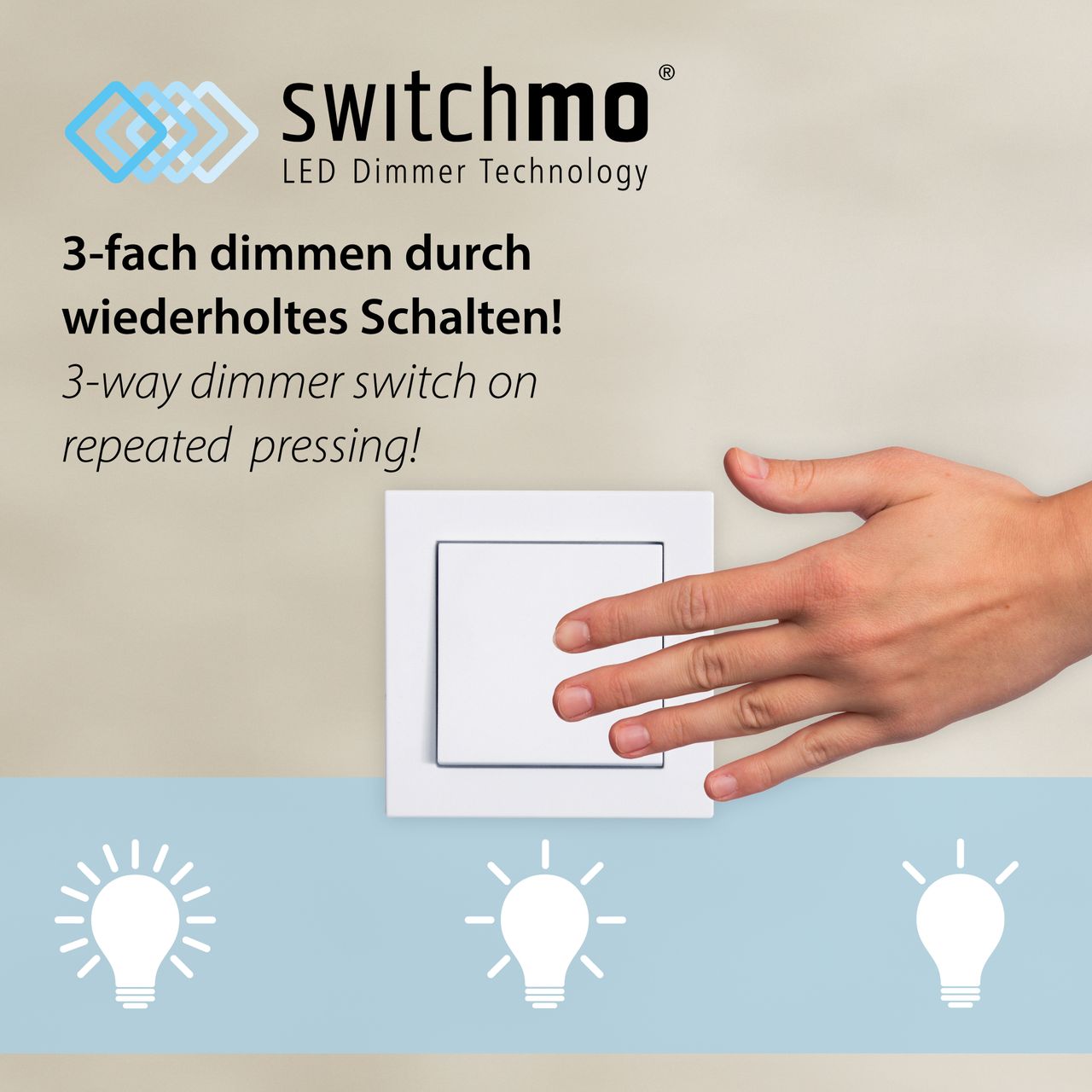 JUST LIGHT LED Deckenleuchte GREEN RITUS, 3-Stufen-Dimmer, echtes Moos, Ø39,3cm