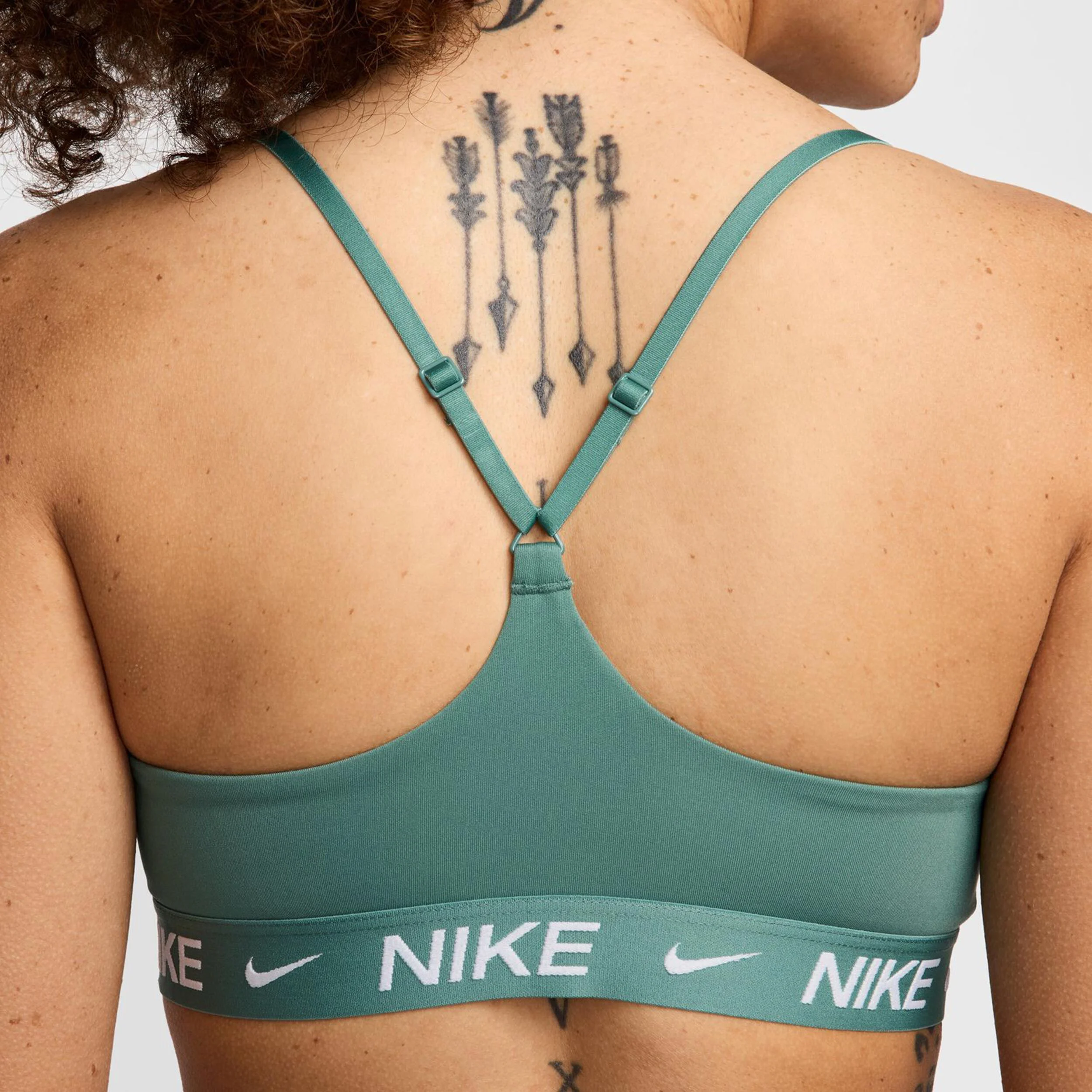 Dri-Fit Indy Padded Sport-BH Damen - Dunkelgrün