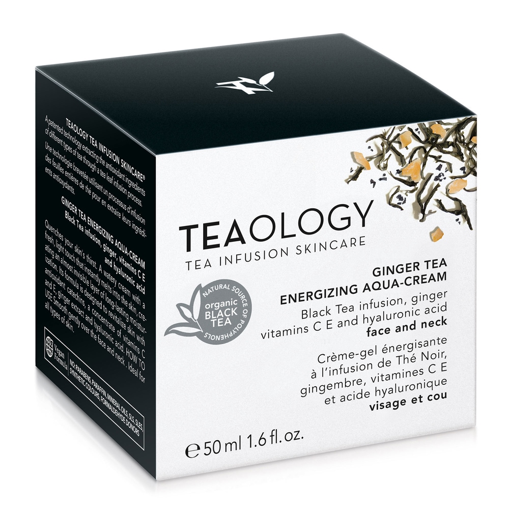 Teaology Ginger Tea Energizing Aqua-Cream Crème Visage