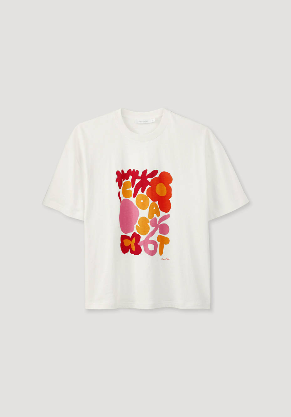 LIV LEE X HESSNATUR T-Shirt aus reiner Bio-Baumwolle
