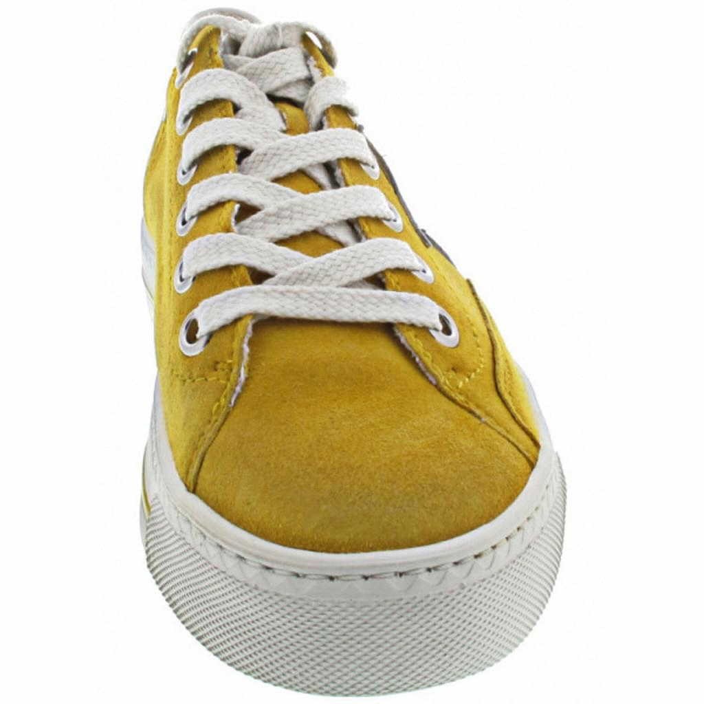 PAUL GREEN Sneaker gelb mango white