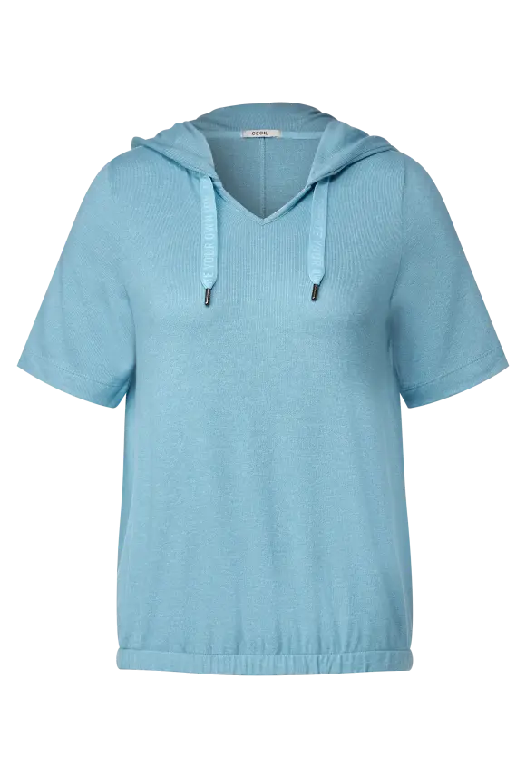 CECIL Kapuzenshirt in Melange