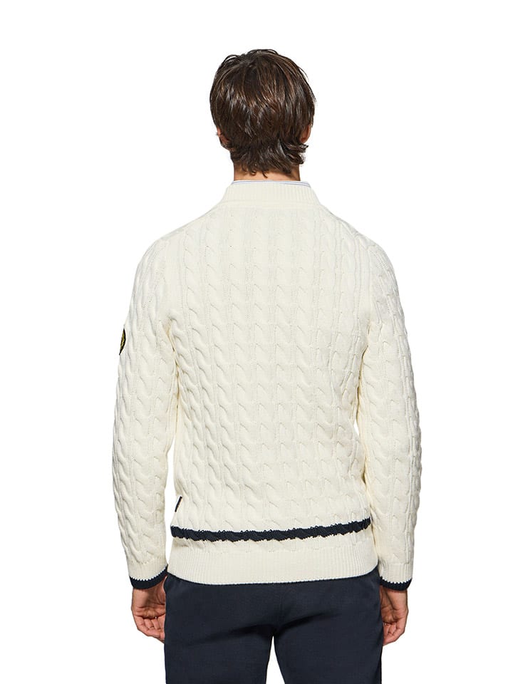 Polo Club Pullover in Creme günstig kaufen
