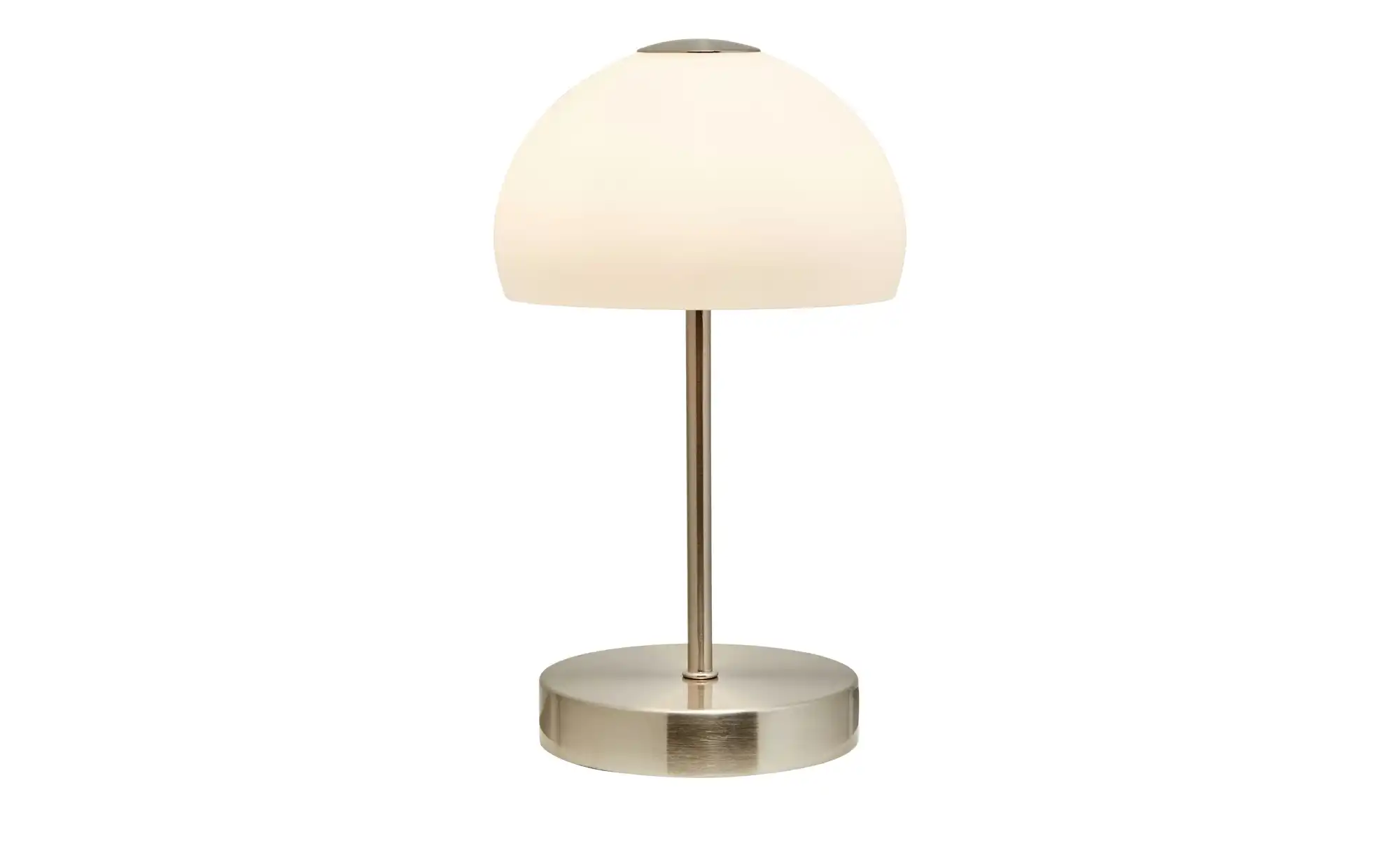KHG LED- Tischleuchte, 1-flammig, nickel matt mit Touchdimmer