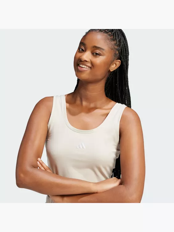 adidas Essentials Small Logo Cotton Lifestyle Tanktop