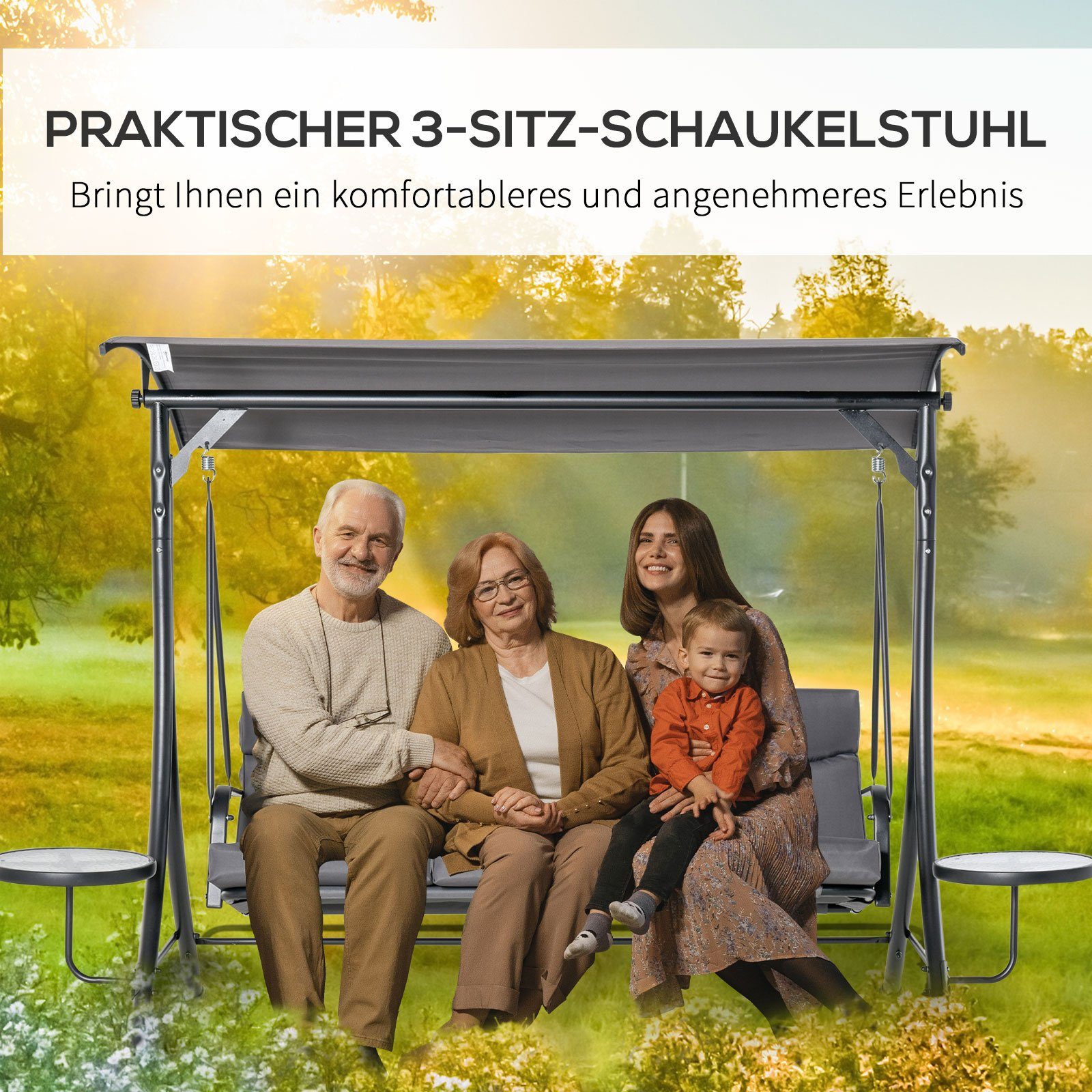 Outsunny Hollywoodschaukel