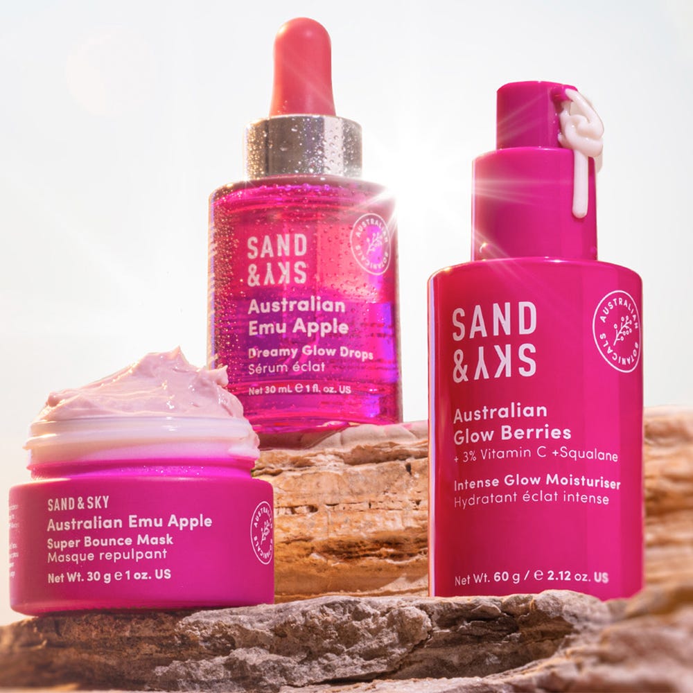 Sand & Sky Glow Berries Intense Glow Moisturiser 60 g