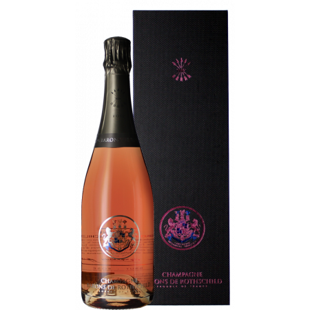 CHAMPAGNE BARONS DE ROTHSCHILD - ROSE - COFFRET