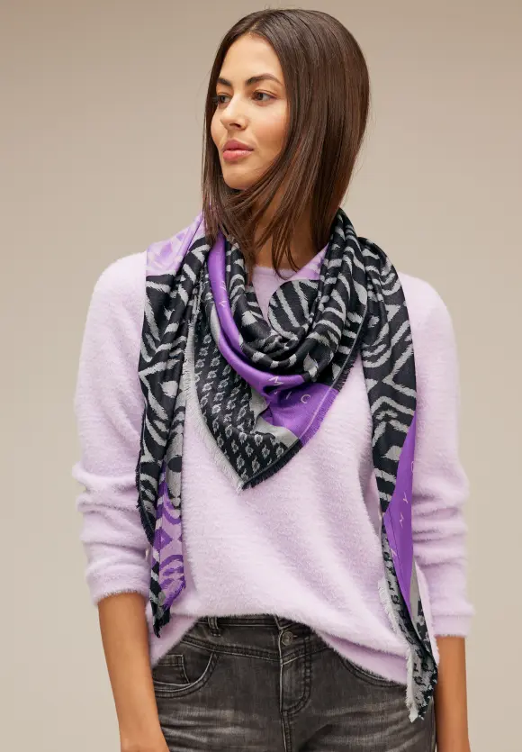 Street One Jacquard Dreieckstuch