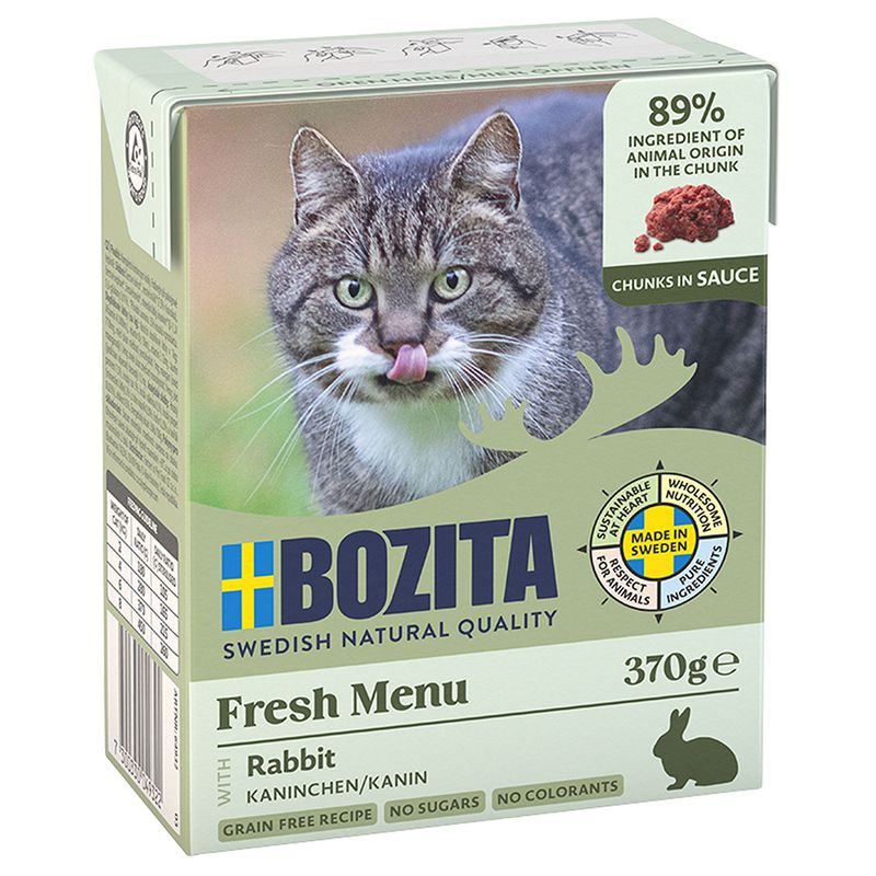 Sparpaket Bozita Tetra Häppchen in Soße 24 x 370 g