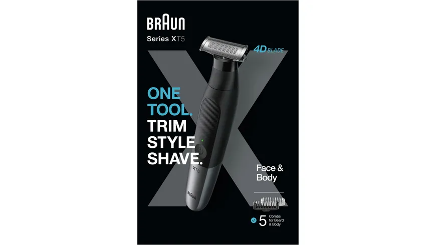 Braun Bartschneider XT5100 Face + Body