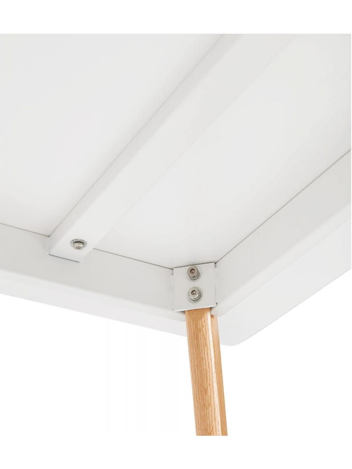 KADIMA DESIGN Esstisch MARIUS Skandinavisches Design | Nordischer Stil in Weiß-Beige günstig kaufen onesize
