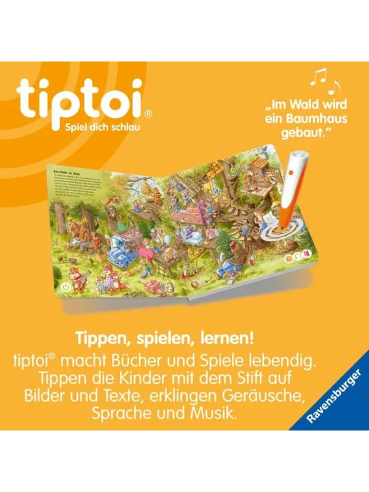 Ravensburger tiptoi® Die große Wimmelreise der Tiere günstig kaufen onesize