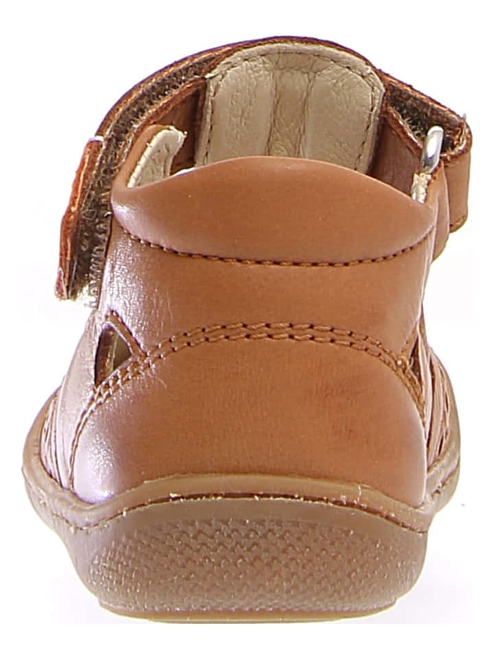 Naturino Leder-Halbsandalen in Hellbraun günstig kaufen