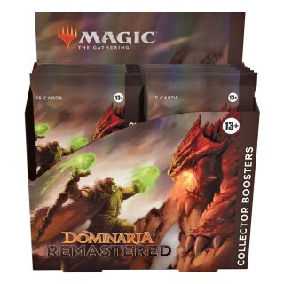 Magic the Gathering: Dominaria Remastered Collector's Booster Display (12) (EN)