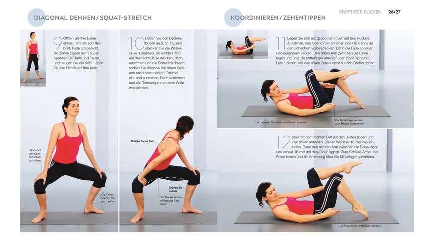 15 Minuten Rückentraining für jeden Tag
