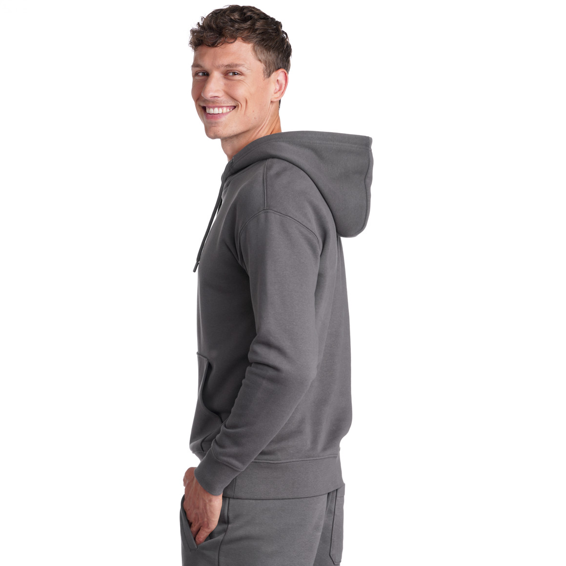 Herren Hoodie mit Schriftzug