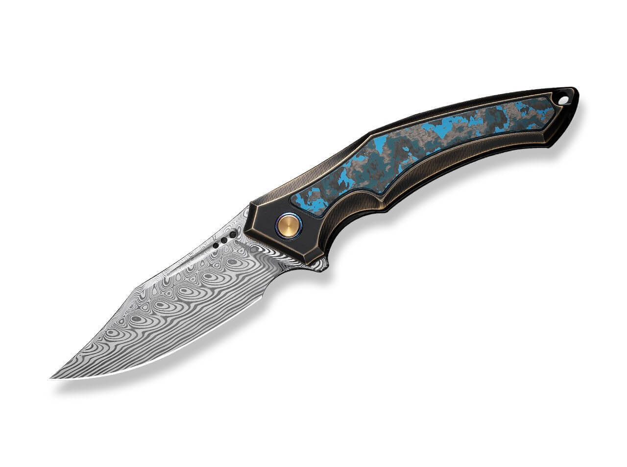 Orpheus Ltd Titanium Arctic Storm CF Damascus