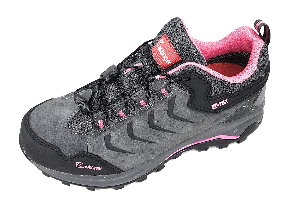 Kastinger Gandan Low 20808 Grau 236 Charcoal/Pink