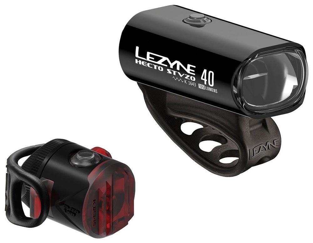Lezyne Hecto Drive 40 + Femto Drive StVZO Beleuchtungsset kaufen | Bike-Discount