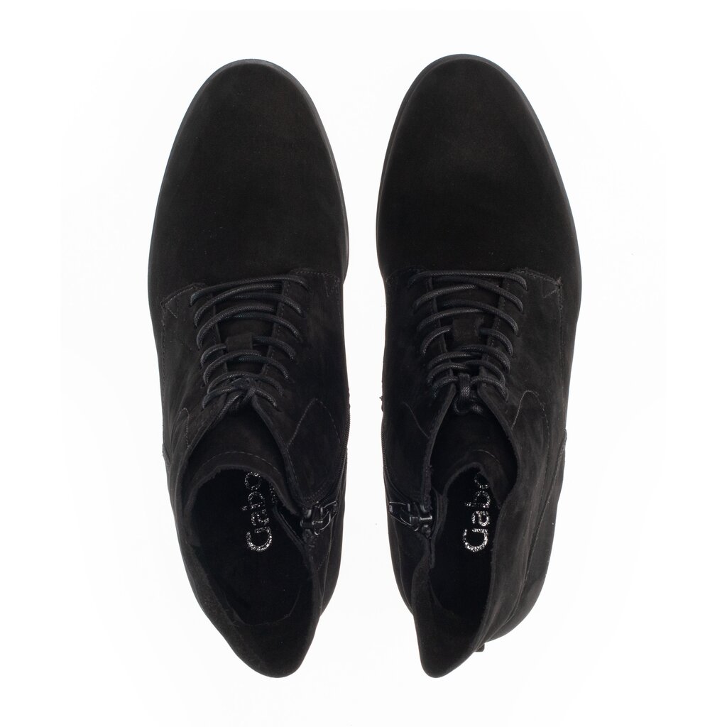 Gabor comfort Schnürstiefelette schwarz
