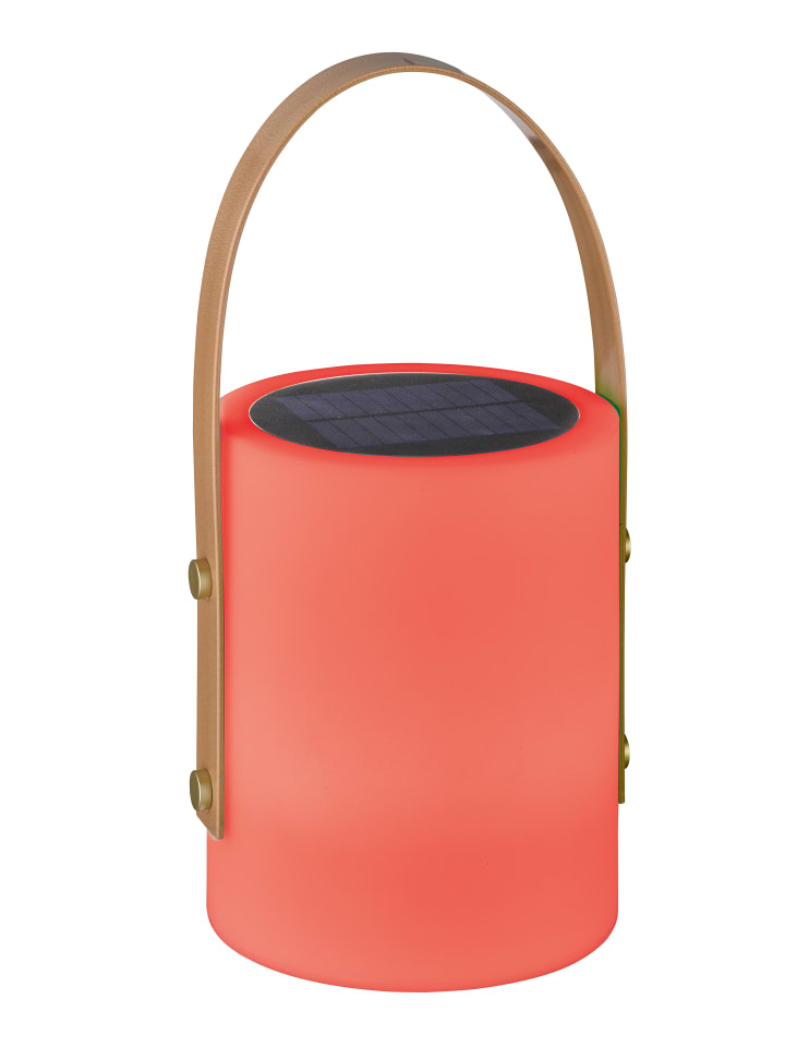 FHL easy  Solar-Tischleuchte Bari in weiß - (H) 34 cm x Ø 16 cm günstig kaufen onesize