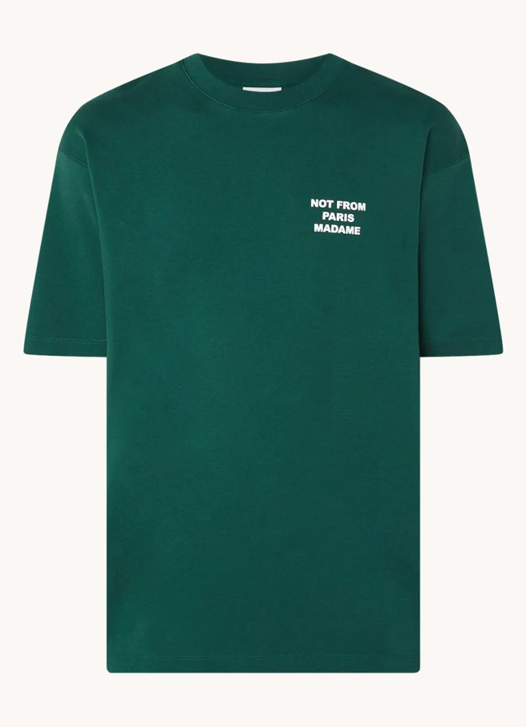 T-shirt Drôle de Monsieur avec imprimé devant et dos