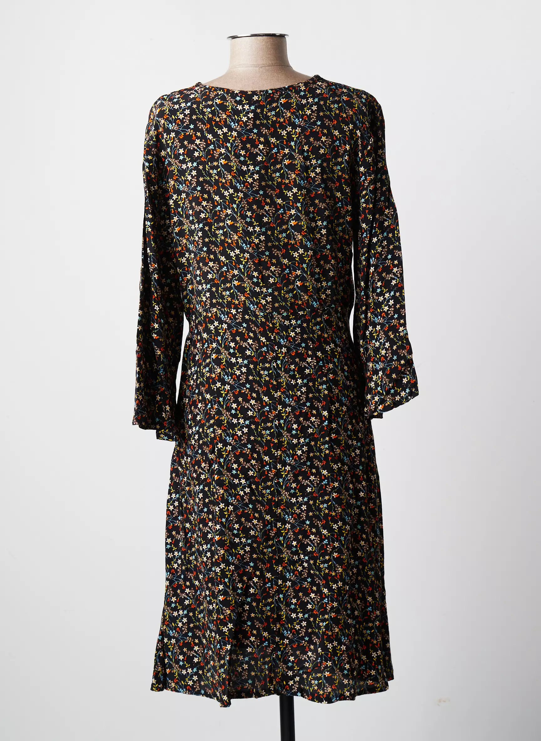 Christine Laure Robes Mi Longues Femme couleur noir