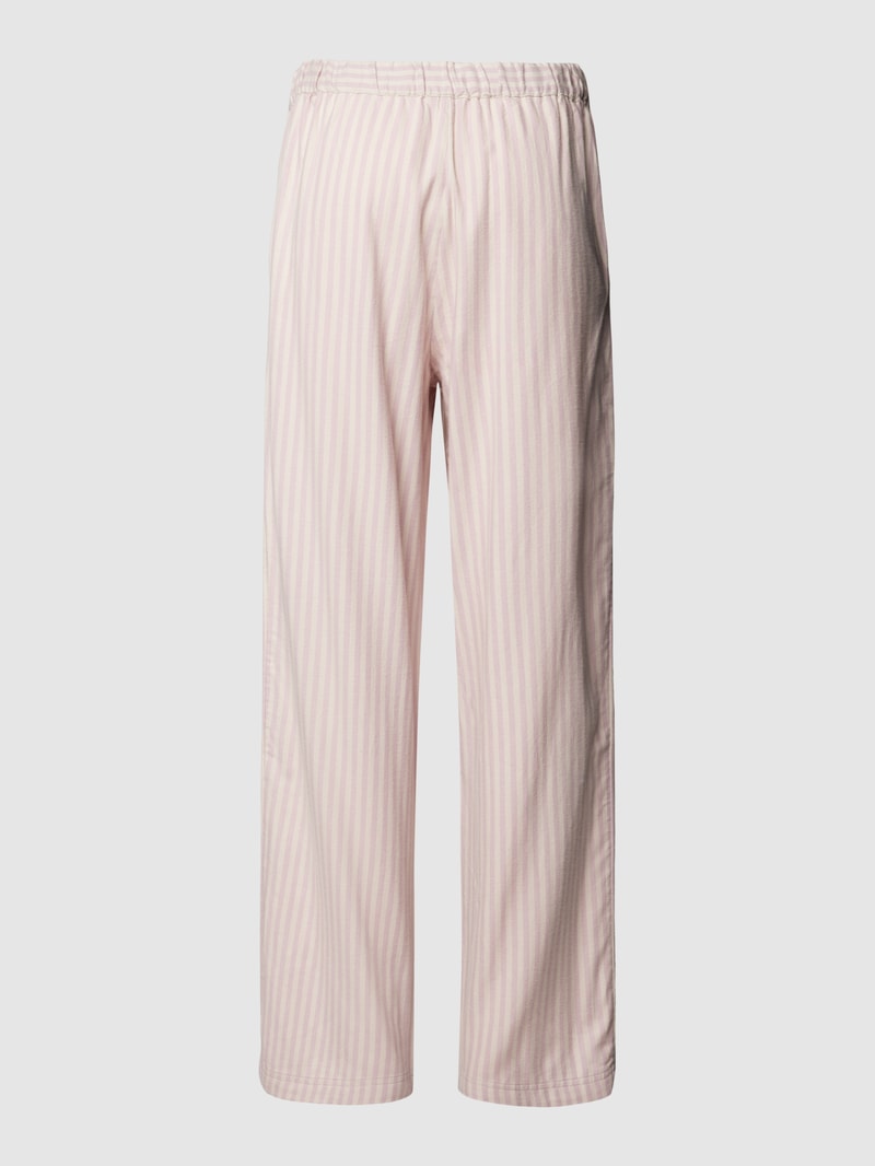 Pyjama-Hose mit Streifenmuster in rosa