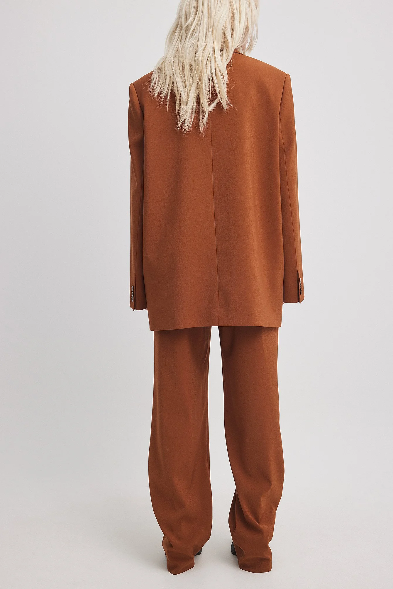 Oversized Blazer mit drei Knöpfen