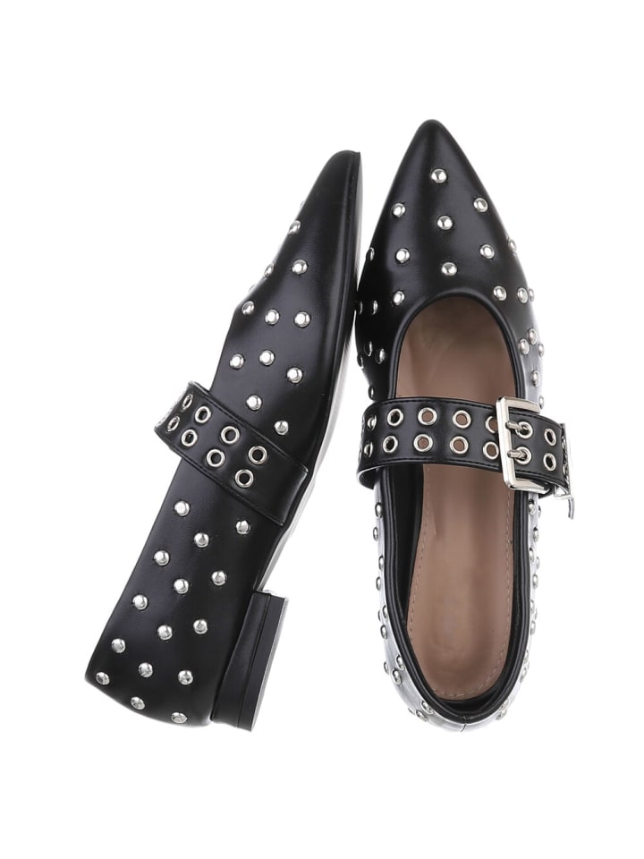 Ital-Design Pump in Schwarz günstig kaufen