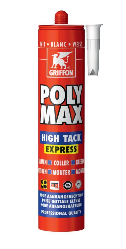 Griffon 6303764 PolyMax High Tack Express blanc 435 g