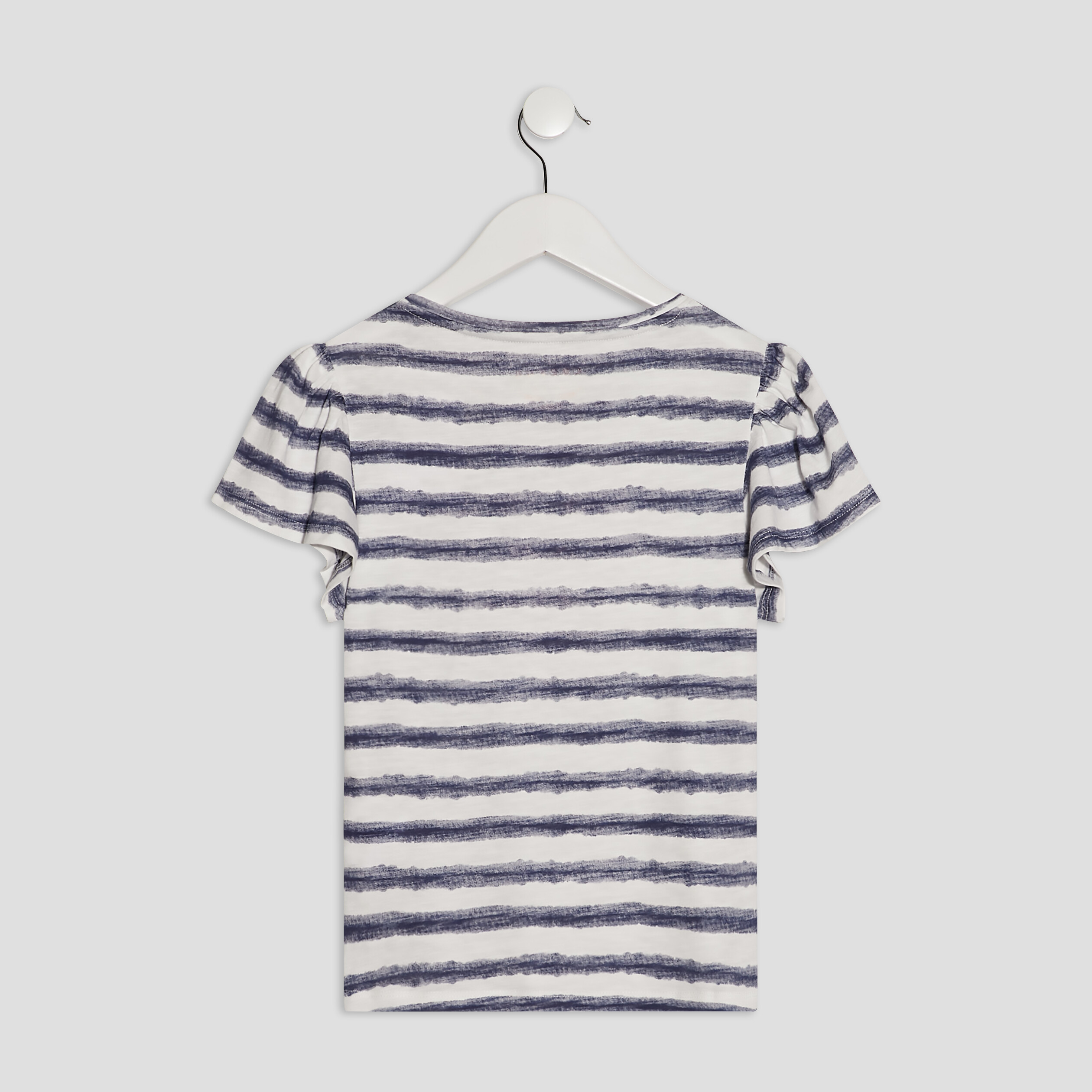 T-shirt manches courtes ecru fille | La Halle