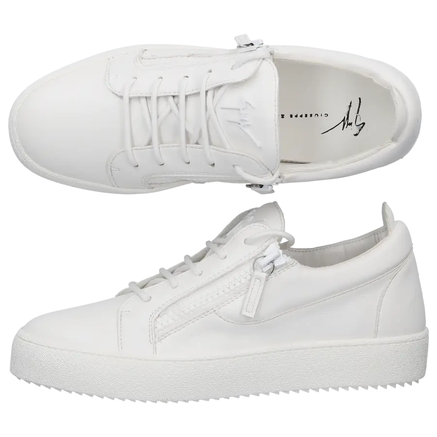 Giuseppe Zanotti - Sneaker low FRANKIE Kalbsleder - weiß