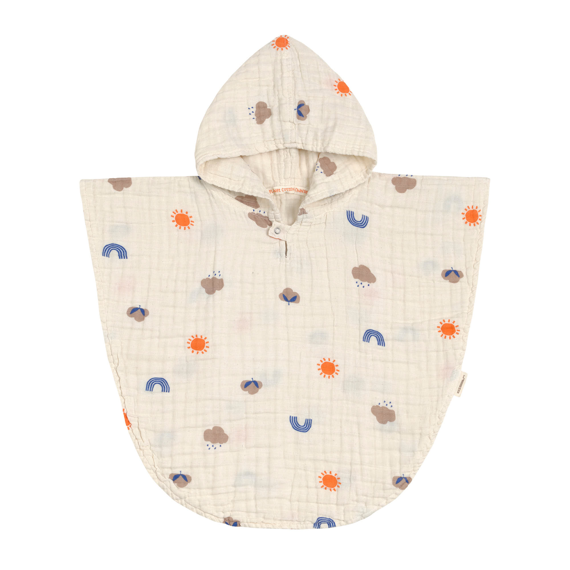 Badeponcho Kinder - Nature, Beige