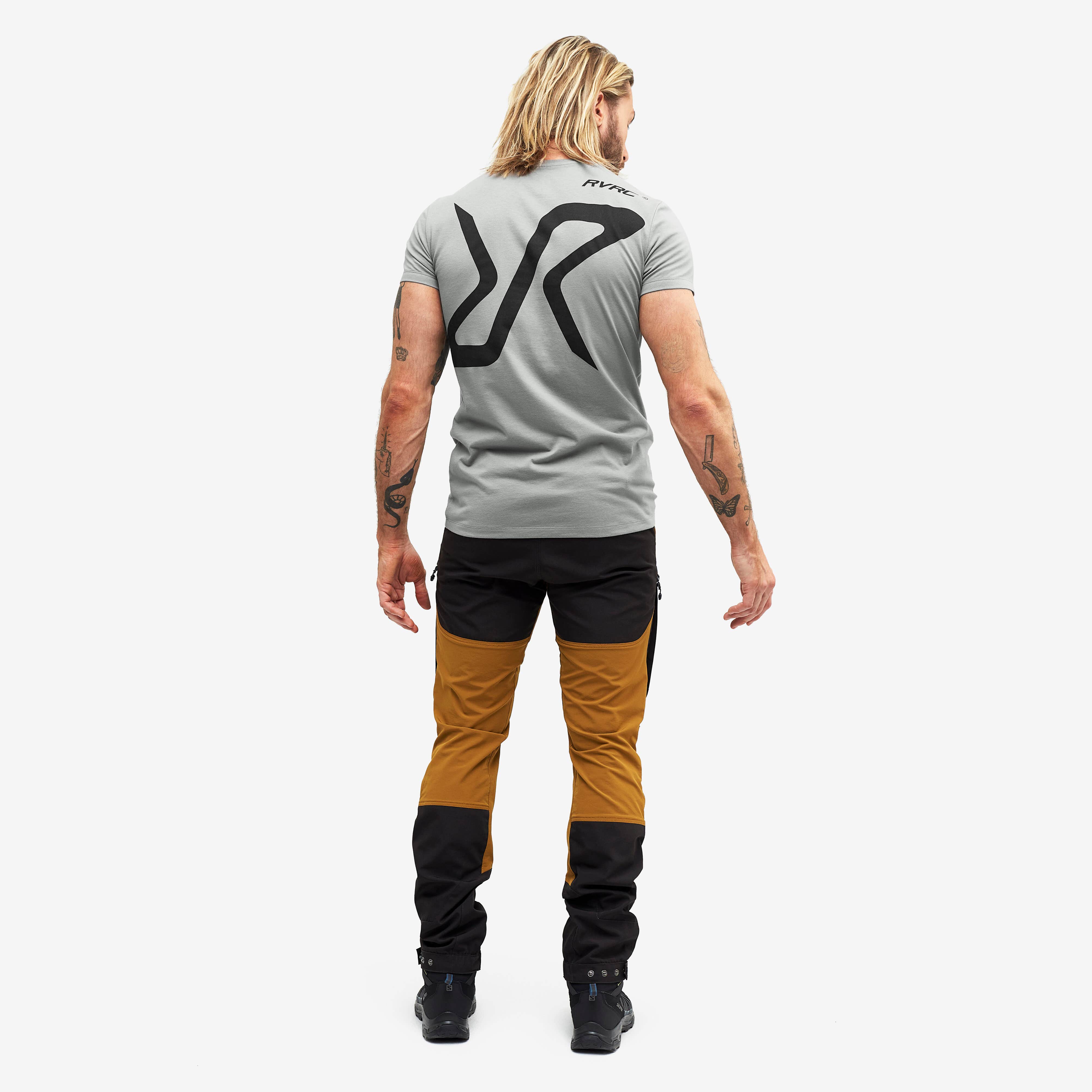 Fat Logo Tee 2.0 Homme Grey/Black