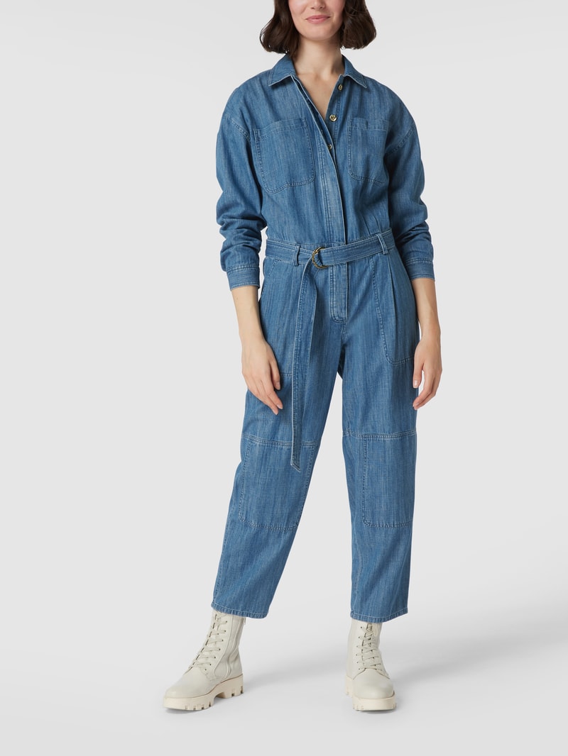 Jumpsuit in Denim-Optik in jeans