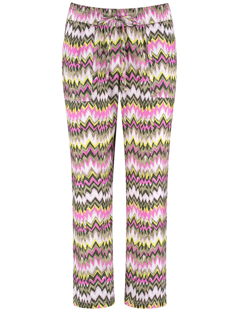 Schlupfhose Easy Fit mit Leinenanteil