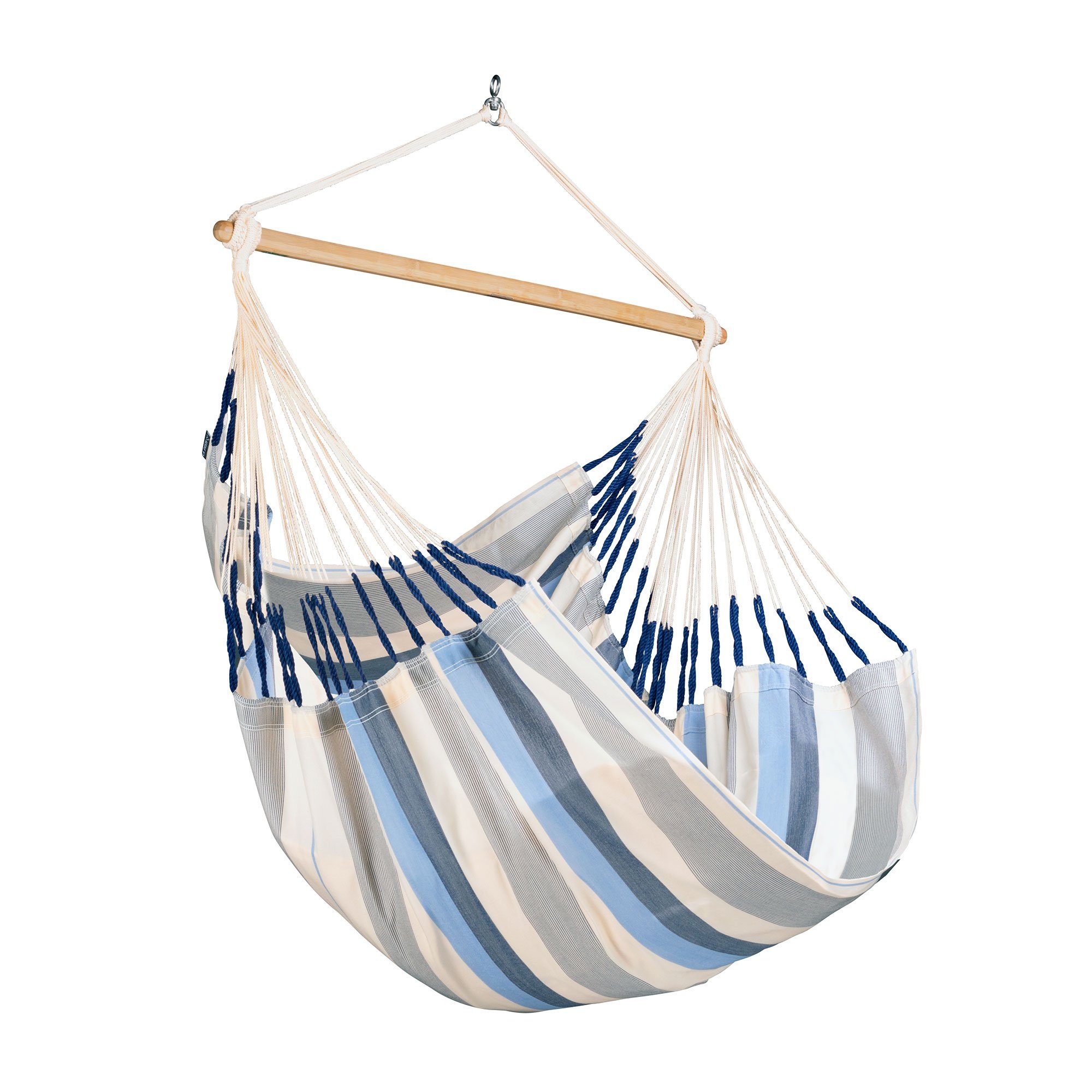 La Siesta Hängestuhl Hängestuhl Domingo Sea Salt - Wetterbeständiger Hängestuhl Comfort Siz, Hochwertige Qualität