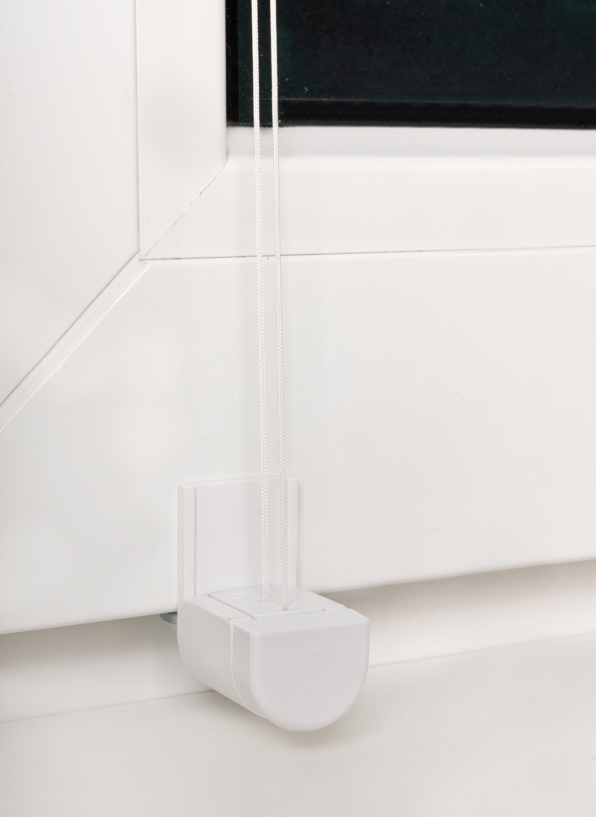 Plissee Basic, ondeco, Lichtschutz, ohne Bohren, verspannt, Klemmträger mit Feststellschraube