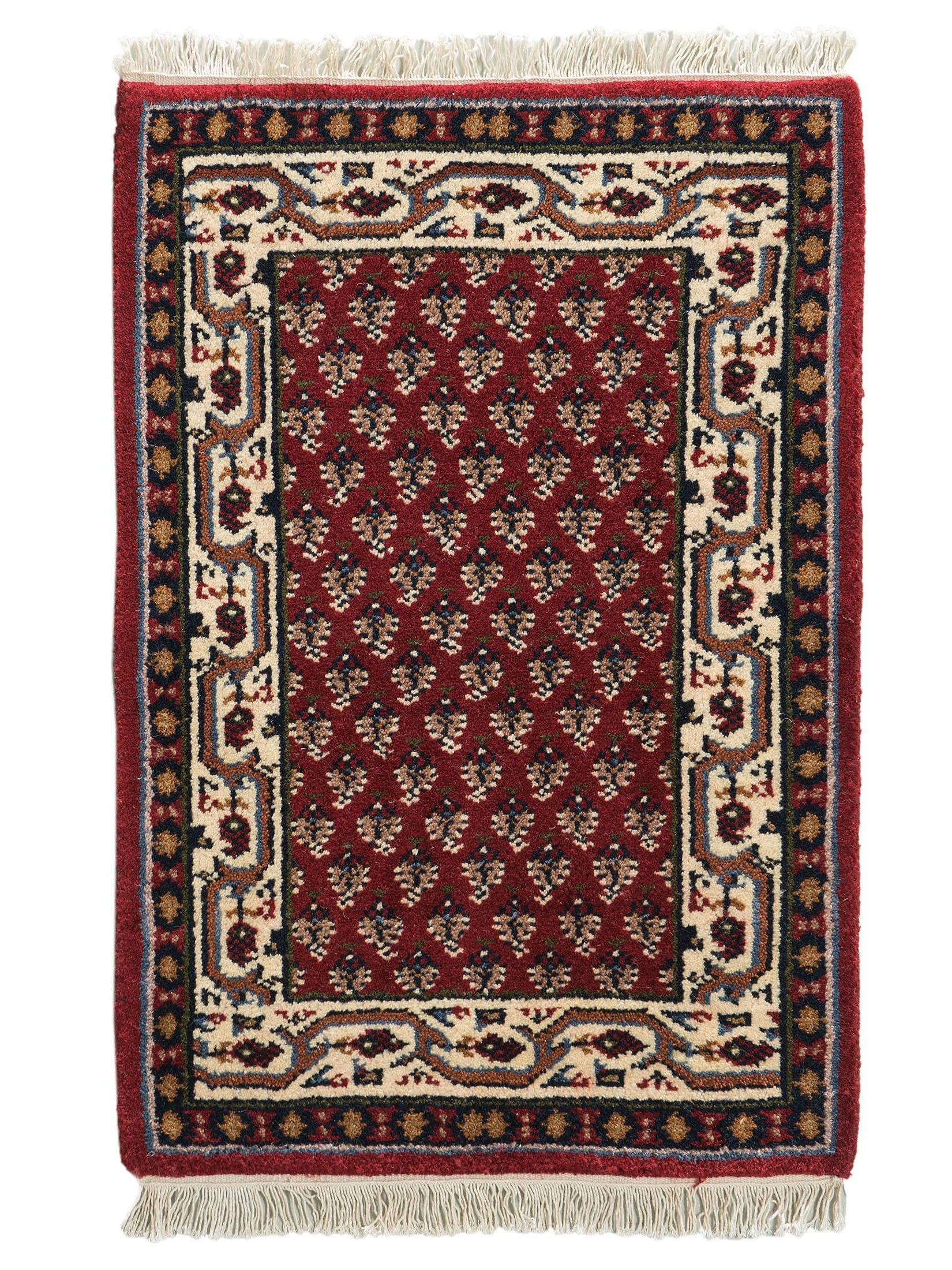 Randina Mir Orient-Teppich, Dunkelrot